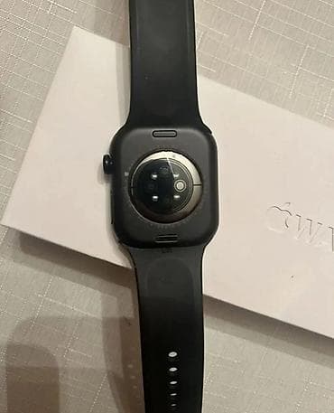 Digər auditexnika: Apple Watch (qara rəng, silikon kəmər) Xüsusiyyətlər: - Toxunmaya — 4