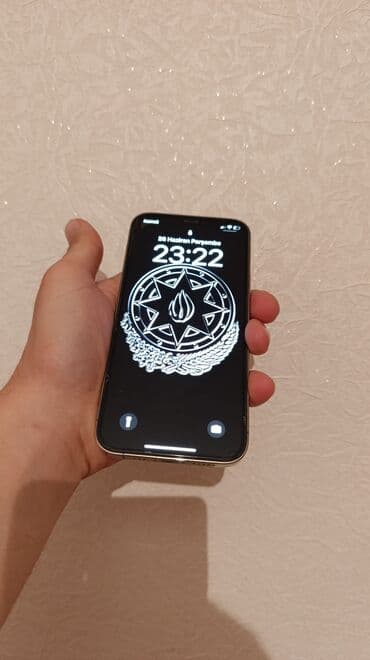 ustol üstü qaz: IPhone 12 Pro, 128 ГБ, Matte Gold, Face ID, Отпечаток пальца — 1