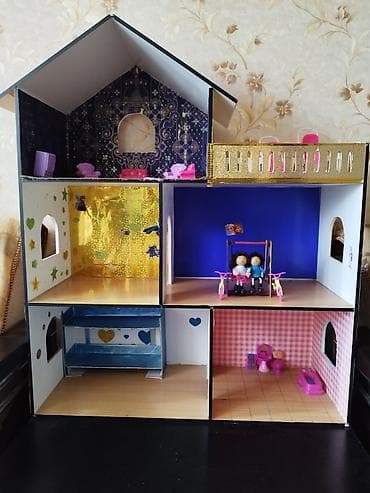 barter olunan evler: Кукольный домик
размеры 96*80*30 — 2