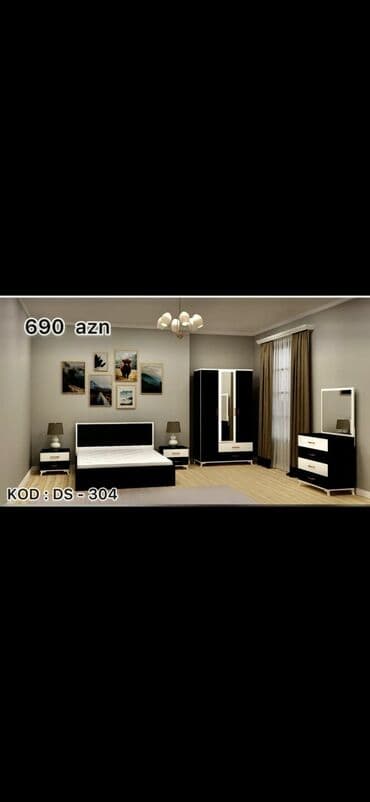 tuba: İkinəfərlik çarpayı, 2 tumba, Azərbaycan, Yeni — 16