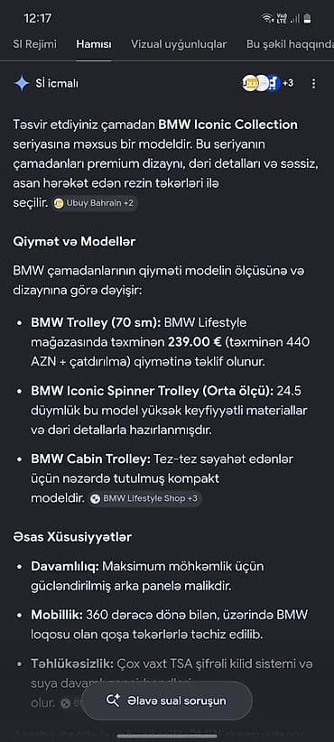 BMW Travelware səyahət çemodanı - Model: BMW Travelware, Collection — 5