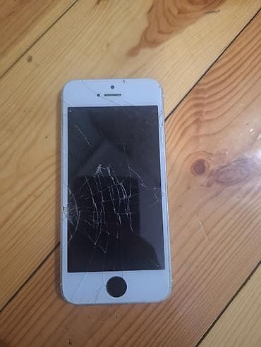 ikinci el telefon satış: IPhone 5s, Qızılı, Qırıq — 4