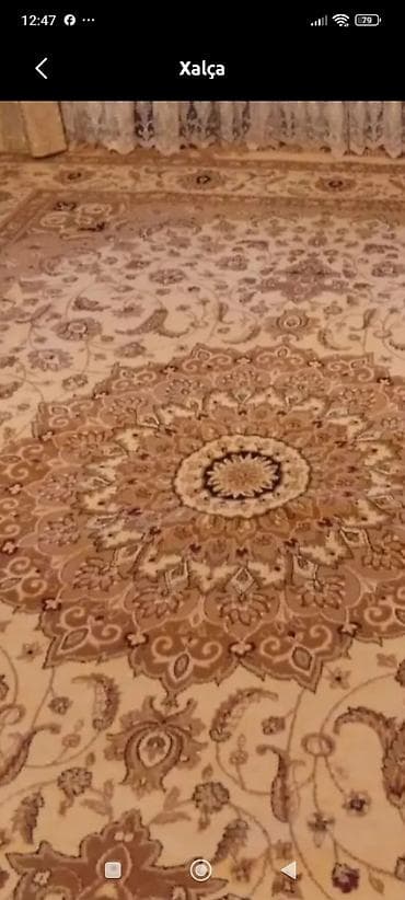 Монеты: Xalça – klassik şərq üslubunda naxışlı - Rəng palitrası: bej, qəhvəyi — 1