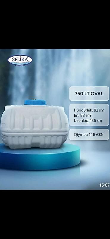 ucuz parket: Bak, Plastik, 750 l l — 1