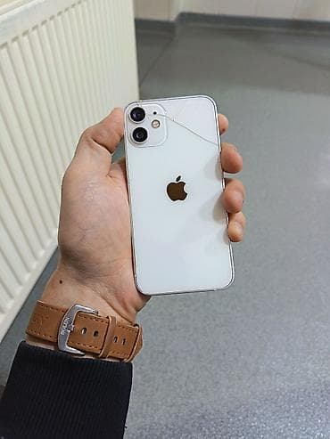 ipone 14 dubay: IPhone 12, 64 GB, Ağ, Qırıq — 2