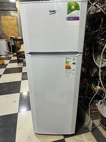 2 qapılı Beko Soyuducu Satılır, rəng - Ağ — 1