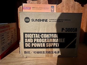 SUNSHINE P-3005A Rəqəmsal idarəetməli və proqramlaşdırıla bilən DC güc
