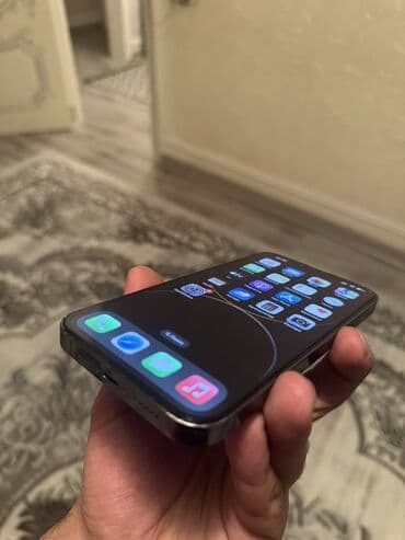 айфон 13 про макс бу: IPhone 13 Pro, 256 GB, Graphite, Simsiz şarj, Face ID — 8