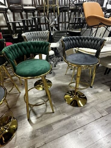 metbex oturacaqlari: Müasir üslubda hazırlanmış bu bar taburesi oturma sahəsinə eleqantlıq — 2