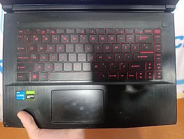 gtx: MSI oyun noutbuku. Əvvəlcədən deyim Ram və Yaddaş artırıla biləndi — 4