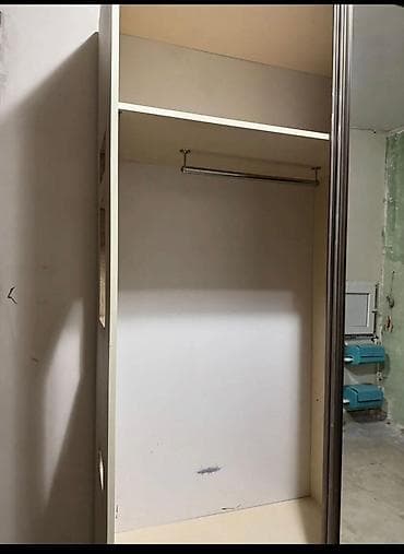 künc dolab: 2 qapılı, Güzgülü, Bej, Kupe, Düz dolab — 3