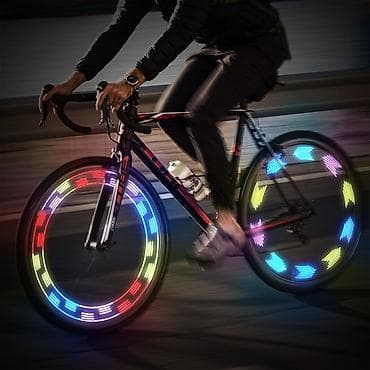 Velosiped təkəri üçün LED “Spoke Light” işıqları - Təkərin şpislərinə — 5