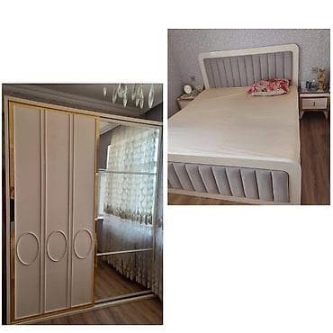 İkinəfərlik çarpayı, Dolab, 2 tumba, İşlənmiş