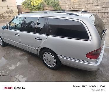Mercedes-Benz E-Class Universal (W210, stansiya vaqonu) – gümüşü — 9
