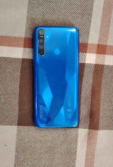 basovka qutusu: Realme 5, 64 GB, rəng - Göy, Qırıq — 3