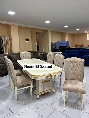 Qonaq otağı üçün, Yeni, 6 stul