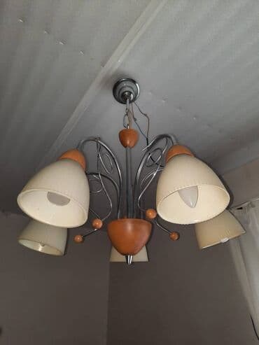 metbex ucun cilciraqlar: Люстра, 1 лампа — 5