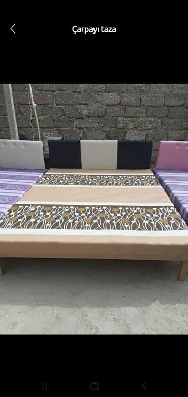 Çarpayı Teze hazırları var 6 ay zamanətli Bir neferlik kravat 60 manat