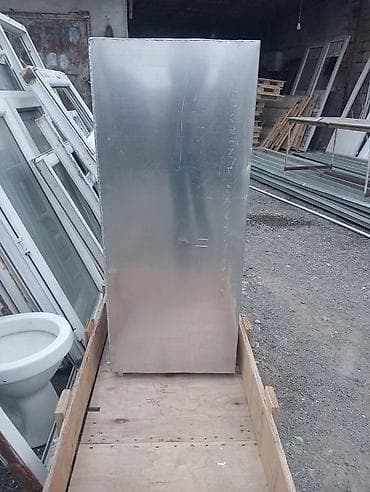 Sinkafor (qalvaniz) sacdan hazırlanan metal qutu/konteyner -