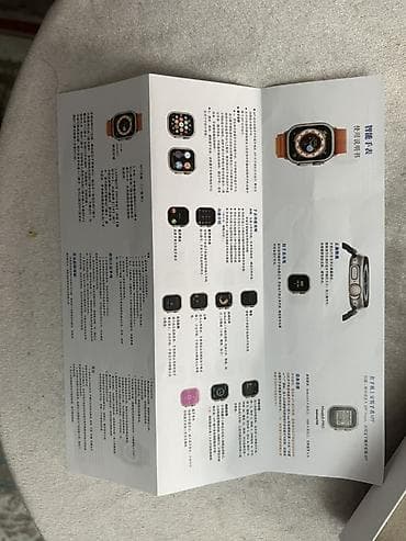 Smart saatlar: T800 Ultra ağıllı saat – Hiwatch PRO Xüsusiyyətlər: - 1.99" Infinite — 4