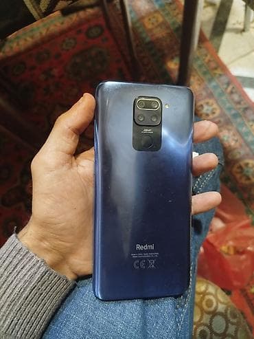 işlenmiş iphone 13: Redmi Note 9, 64 GB, rəng - Mavi, Barmaq izi — 5
