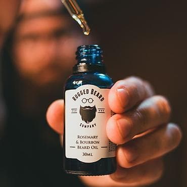 Bədənə qulluq: Məhsul: Rugged Beard Company – Rosemary & Bourbon Beard Oil, 30 ml — 1