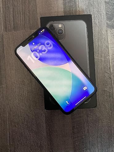 Elektronika: IPhone 11 Pro, Space Gray, Simsiz şarj — 3