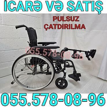 alil arabasi: Manual təkərli əlil arabası – icarə və satış - Rahat və dayanıqlı — 1