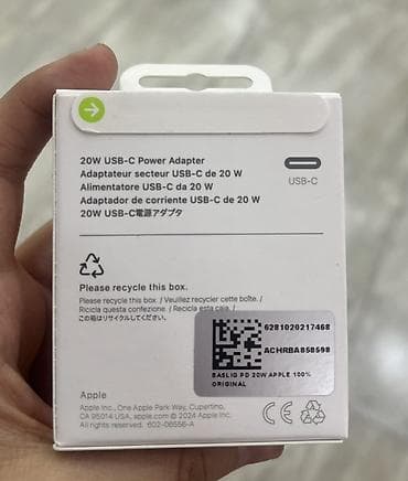 airpods gence: Məhsul: Apple USB‑C 20W Power Adapter Xüsusiyyətlər: - Güc: 20W — 2