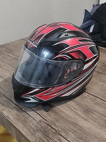 lifan moto: Tam üzü örtən motosiklet dəbilqəsi - Brend: Nitro (qabıqda loqo — 2