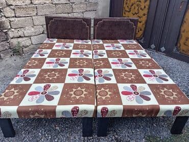 aboy evi: Təzə çarpayılar. 1 nəfərlik çarpayılar 60manat. 2 nəfərlik taxt — 7