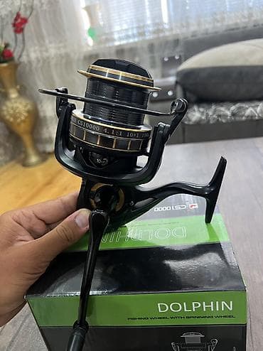 Ovçuluq və balıqçılıq: Balıqçılıq üçün fırlanan çarx,Dolphin CS10000 Göründüyü kimi Təzədən — 4