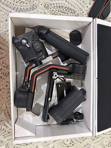 video registor: Satılır DJI RS 3 peşəkar 3 oxlu kamera stabilizatoru. Cihaz tam işlək — 2