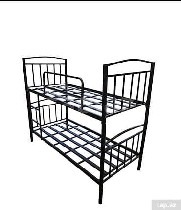 Oğlan və qız üçün, Yeni, Çarpayı, Matras ilə, Siyirməsiz, Dəmir — 4