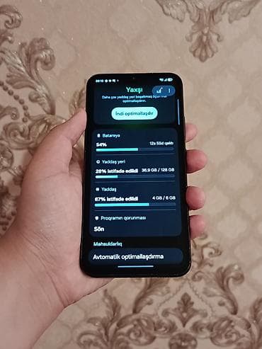 xiaomi note 12 s: Samsung Galaxy A34 5G, 128 GB, rəng - Qara, Zəmanət, Barmaq izi, Simsiz şarj — 3