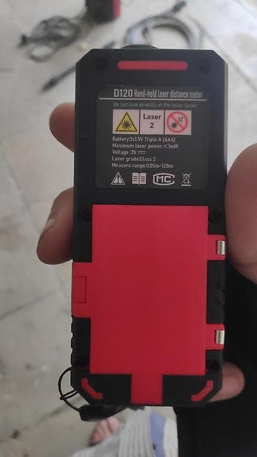 Məsafə ölçənlər, ruletkalar: Yeni Lazer məsafə ölçən, Hesablama funksiyalı, Ünvandan götürmə, Ödənişli çatdırılma, Rayonlara çatdırılma — 2