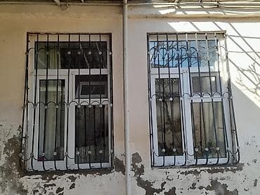 Dəmir pəncərə barmaqlıqları salam .plastik pəncərə reşotka qarışıq 70