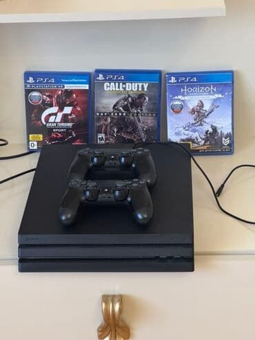 TECİLLİ SATILIR ! Sony PlayStation 4 Pro oyun konsolu paketi - Model