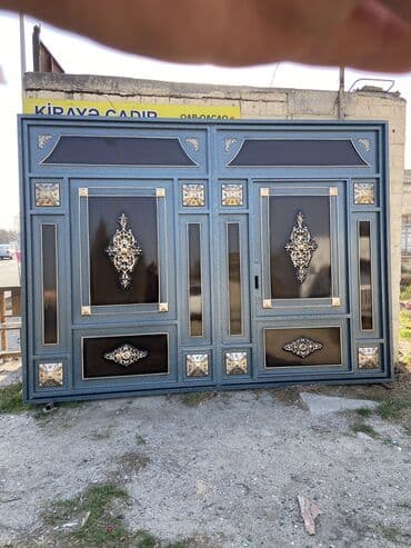 ən ucuz darvazalar: Salam Darvaza Yenidir Eni-3.50 Hündürlük-2.60.Bütün Matreallar Rusiya — 1