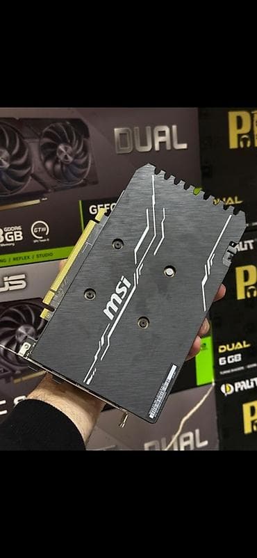 купить gtx 1060 ti: Videokart MSI GeForce GTX 1660 Ti, 6 GB, İşlənmiş — 4