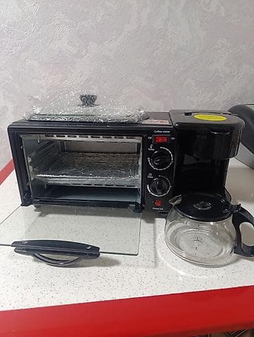 Sonifer SF-4004 3‑in‑1 Breakfast Maker Funksiyalar: - Mini soba — 4