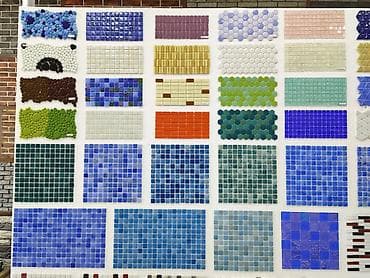 Mozaika kafel kolleksiyası - Material: şüşə və keramik mozaika -