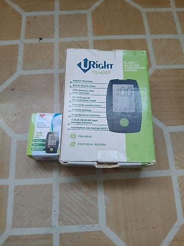 seker aparati: Bioland G-425-3 qan qlükoza ölçən cihazı - Marka/model: Bioland — 2