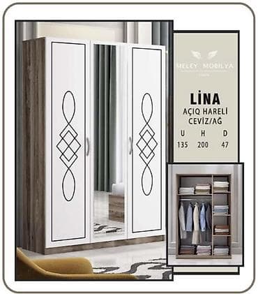 qardirob modelleri: LİNA paltar dolabı,şkaf,qarderob Fabrik istehsalı mebellərin topdan — 2
