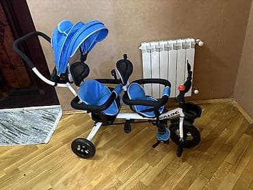 velasbetler: İkiuşaqlı uşaq velosipedi/üçtəkərli araba - Marka/model: JHAFULONG — 3