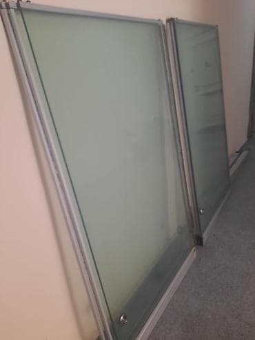 balkon: Şüşə sürgülü balkon/pəncərə sistemi Cambalkon sistemi 6 ədəd şüşə,2 — 2
