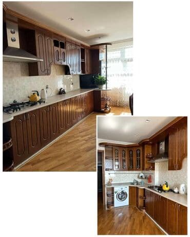 ✔️800 man(Neftçilər). Mətbəx mebeli. 7 paqon metr.MDF goyuş ağacının