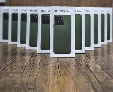 Honor X7c, 256 GB, rəng - Qara, Zəmanət, Sensor, İki sim kartlı