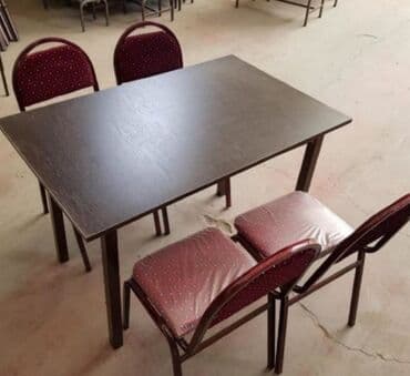 2ci el metbex mebel: Kvadrat masa, Mətbəx üçün, 4 nəfər, Açılmayan, Zəmanətsiz — 12