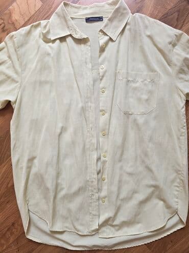 qadın köynək modelləri: TRENDYOL markasının qadınlar üçün nəzərdə tutulmuş açıq sarı rəngli — 1